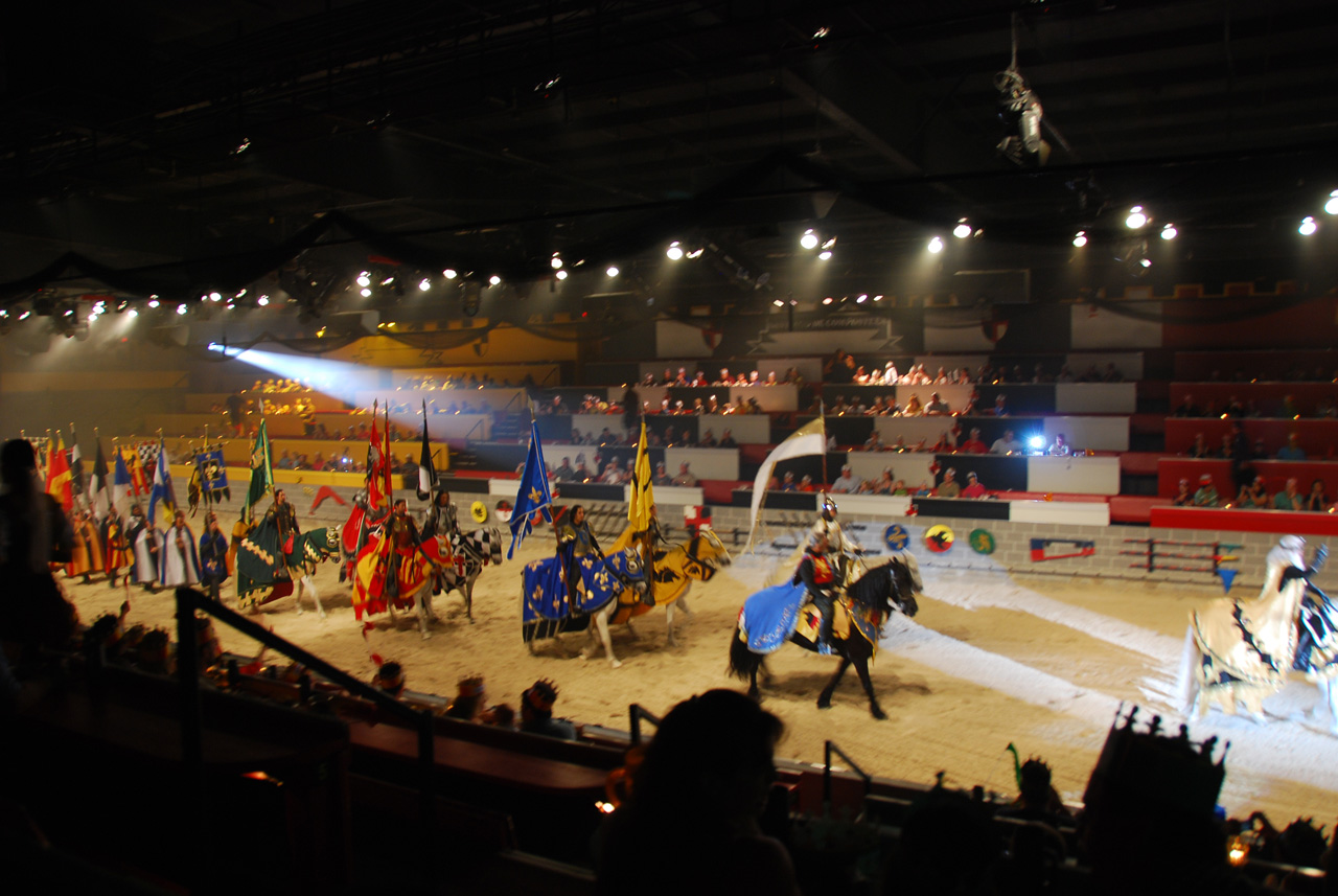 2009-04-05, 048, Michael's Birthday at Medieval Times, Florida