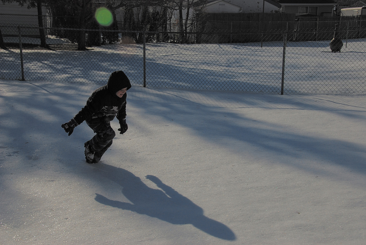 2011-01-07, 022, Connor in the snow, Saddle Brook, NJ