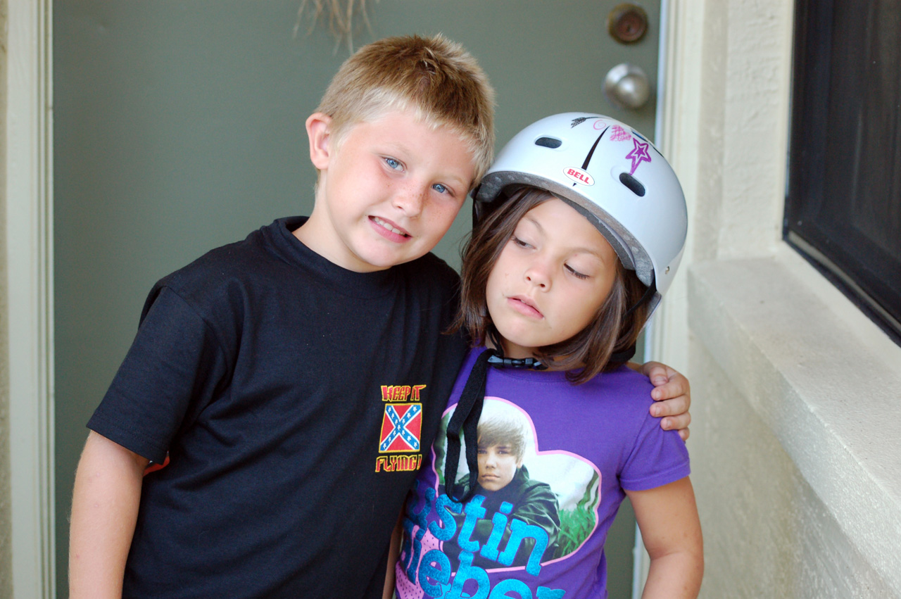 2011-06-19, 017, Connor, Katie, and Michael in Winter Springs, FL