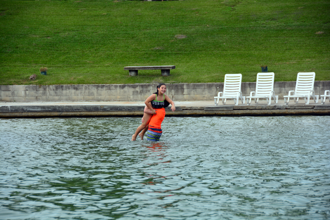 2015-01-05, 019, Connor & Kaitlyn Swimming in January