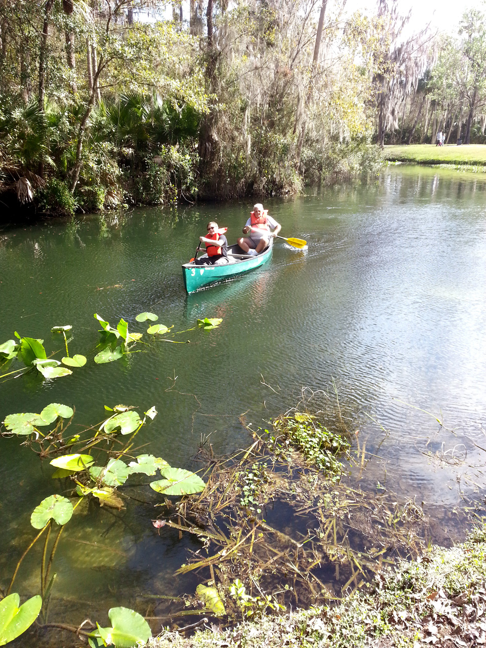 2015-01-31, 002, Connor and Gerry, Wekiva, Falls, FL