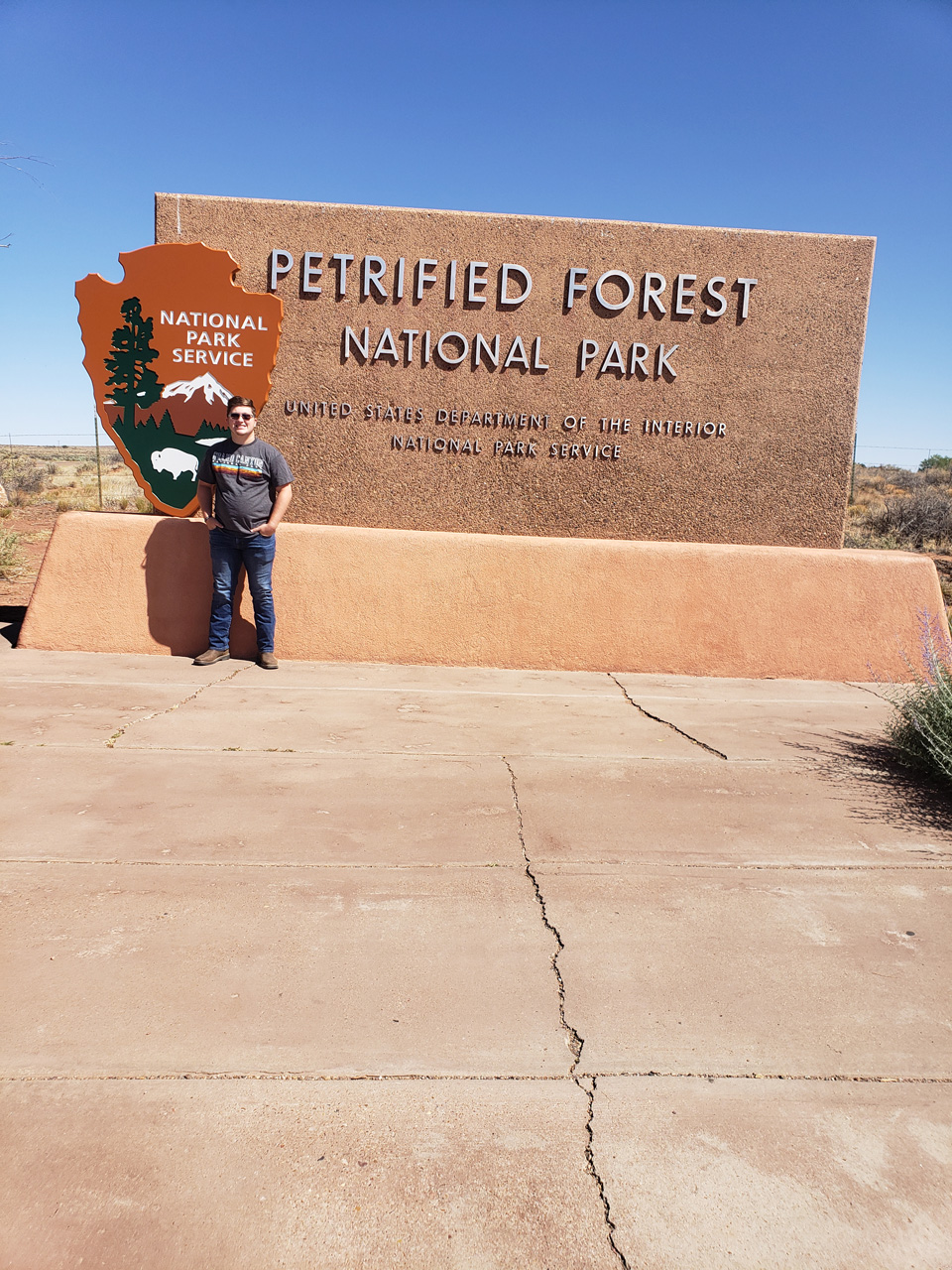 2022-06-20, 014, Connor at Petrified Forest