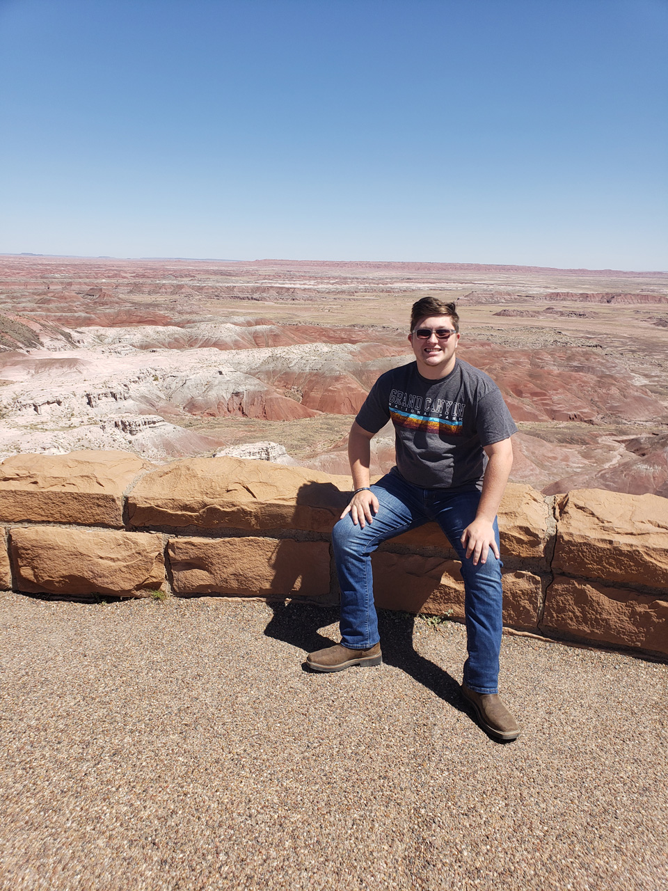 2022-06-20, 015, Connor at Petrified Forest