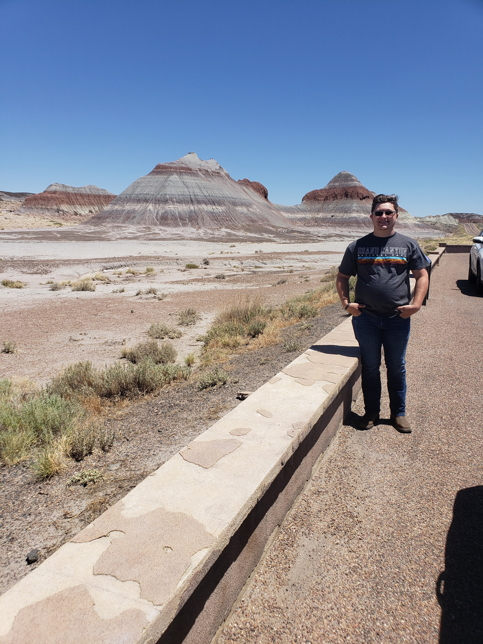 2022-06-20, 025, Connor at Petrified Forest