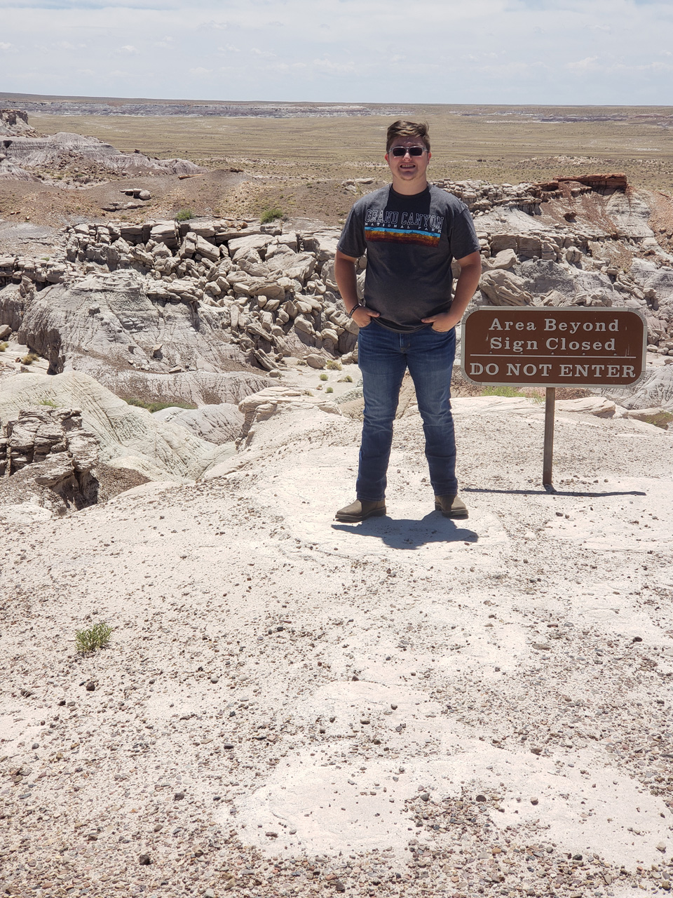 2022-06-20, 027, Connor at Petrified Forest