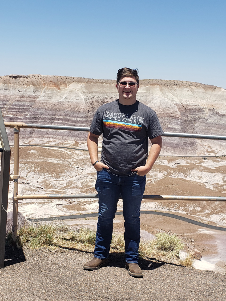 2022-06-20, 029, Connor at Petrified Forest