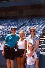 03-08-29, 10, Bill, Lori, Linda and Mikey, Yankee Game
