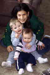 05-02-26, 13, Connor, Kaitlyn and Andrea, Connor's 2nd Birthday
