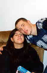 97-11-27, 05, Lisa and Michael, Thanksgiving